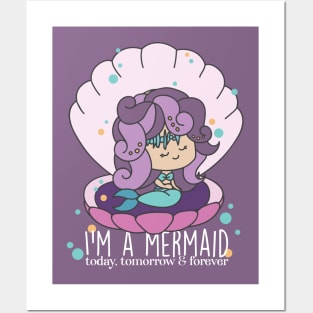 Princess Mermaid Posters and Art